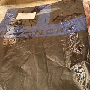 Givenchy football logo scarf
